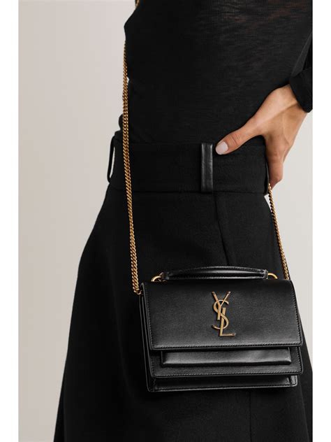 black ysl bag